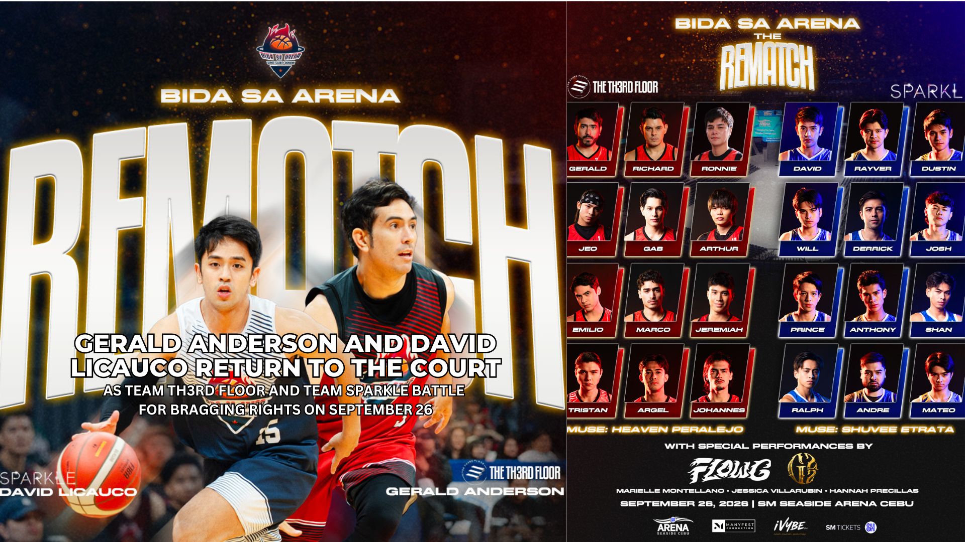 BIDA SA ARENA: THE REMATCH BRINGS STAR-STUDDED BASKETBALL SHOWDOWN TO CEBU
